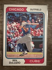 2023 Topps Heritage #306 Ben DeLuzio RC Chicago Cubs                         (M)