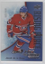 2015-16 Upper Deck Full Force Rising Force 801/999 Jacob De La Rose #RF-DE 0nr3