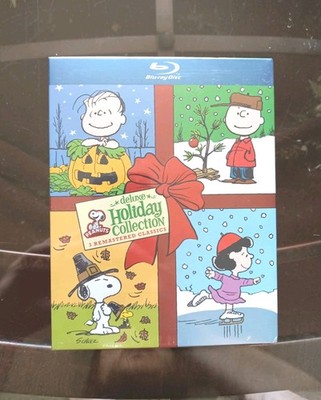 Peanuts Deluxe Holiday Collection (Blu-ray, 2010) NEW! - Christmas/Thanksgiving