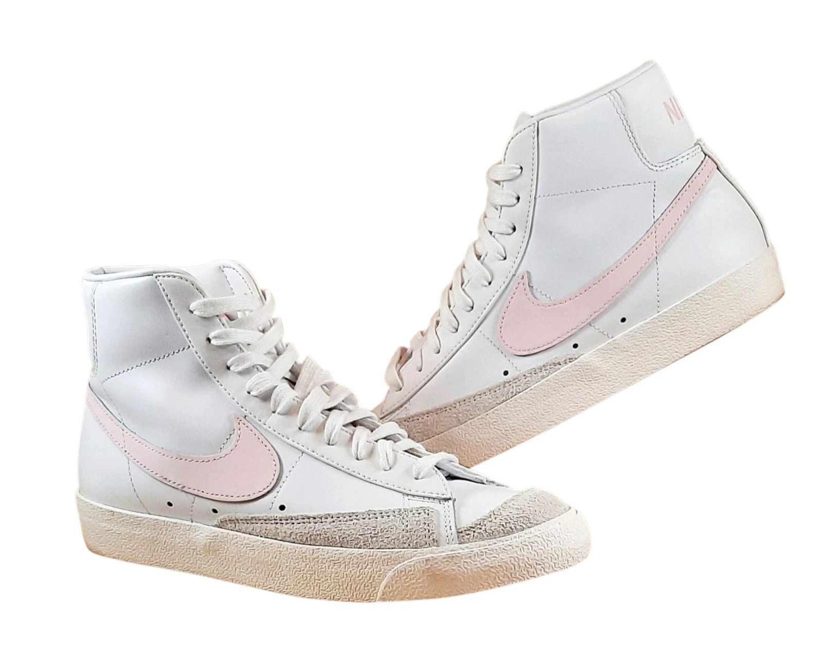 Nike Blazer Mid 77 Bianco Rosa Schiuma Donna Tg10 Uomo Tg 8 5