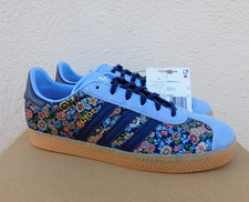 ADIDAS GAZELLE LIBERTY LONDON FLORAL SNEAKERS, YOUTH US 6/ EUR 38 2/3 ~NWT