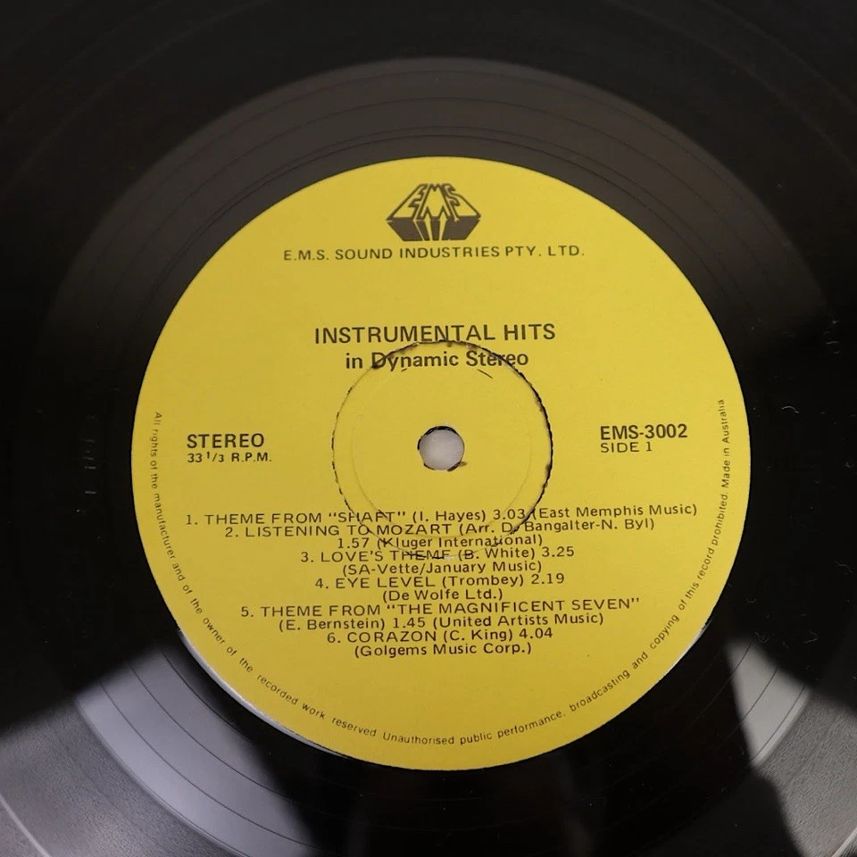 Instrumental Hits In Dynamic Stereo Vinyl LP JB 159 VGC - 1960s Easy Listening - Image 4 of 4