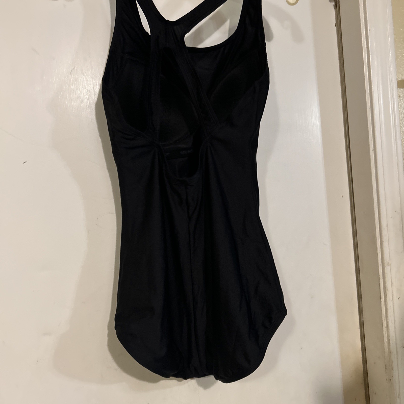 Speedo Women's Solid Flyback One-Piece Swimsuit B… - image 3