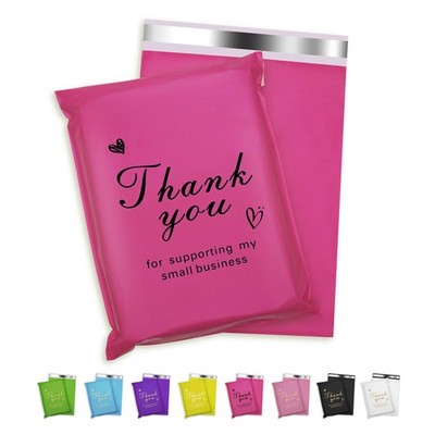 Thank You Poly Mailer 10X13 Inch 25PCS Shipping Bags for Clothing Packaging