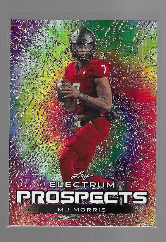 MJ MORRIS 2024 LEAF ELECTRUM PROSPECTS CARD #250  /25