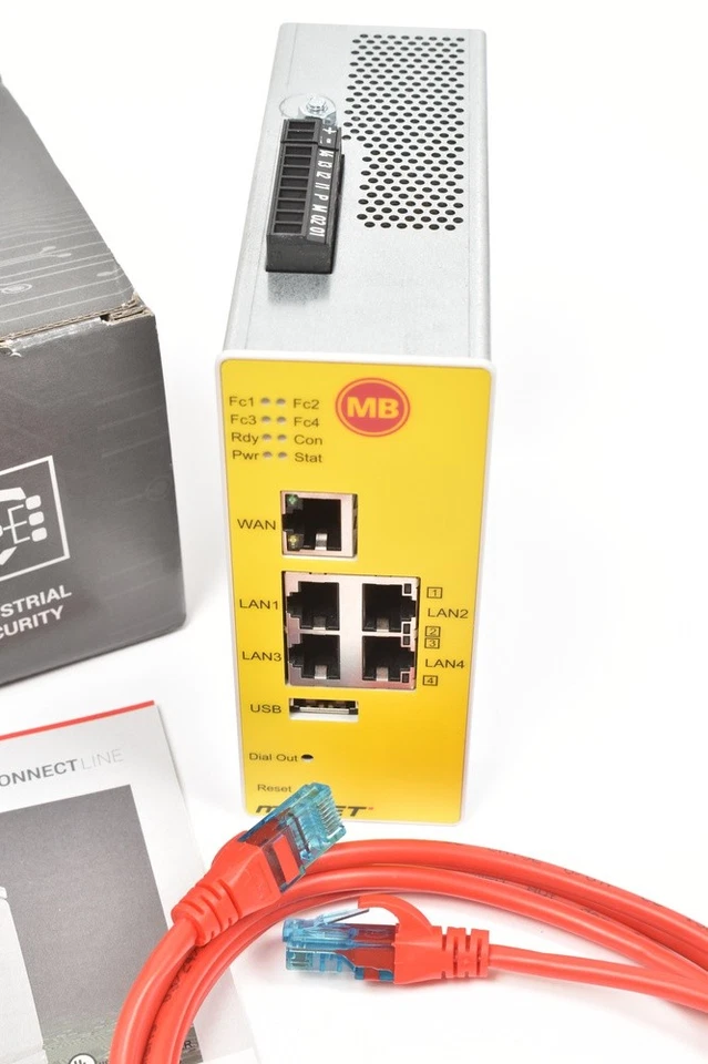 MB Connect Line MDH 816 - Industrie VPN Router - IoT Gateway - 4-Port - unbenutz - Image 2 of 4