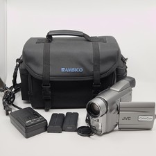 JVC GR-DVF21U MiniDV Camcorder / Transfer Batteries / Charger / Bag
