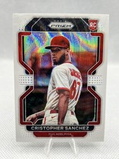 Christopher Sanchez 2022 Panini Prizm Rookie RC White Wave Prizm SSP CY Young