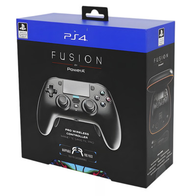 PowerA Fusion Pro Wireless Controller-Schwarz-PlayStation 4 Kundenrücknahme