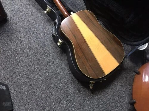 Morris LF-5 Tree of Life acoustic guitar in sunburst Japan 1980s excellent/ case - Picture 6 of 12