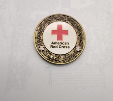 Challenge Coin American Red Cross Misawa Japan Air Base US Militär Kreuz Münze