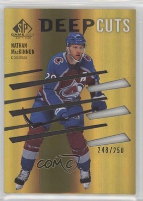2023 Upper Deck SP Game Used Edition Deep Cuts /250 Nathan MacKinnon #DC-83 00d2