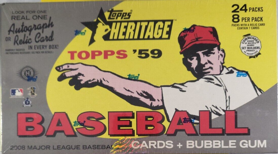2008 Heritage BLACK BACK Singles / You Pick Complete Your Set (All NM/Mint)
