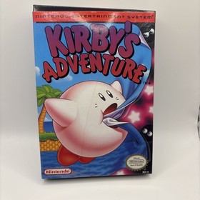Kirby's Adventure &ndash; Nintendo NES &ndash;Complete in Box (CIB)