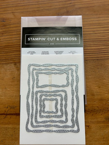 Stampin Up Stitched with Whimsy die set