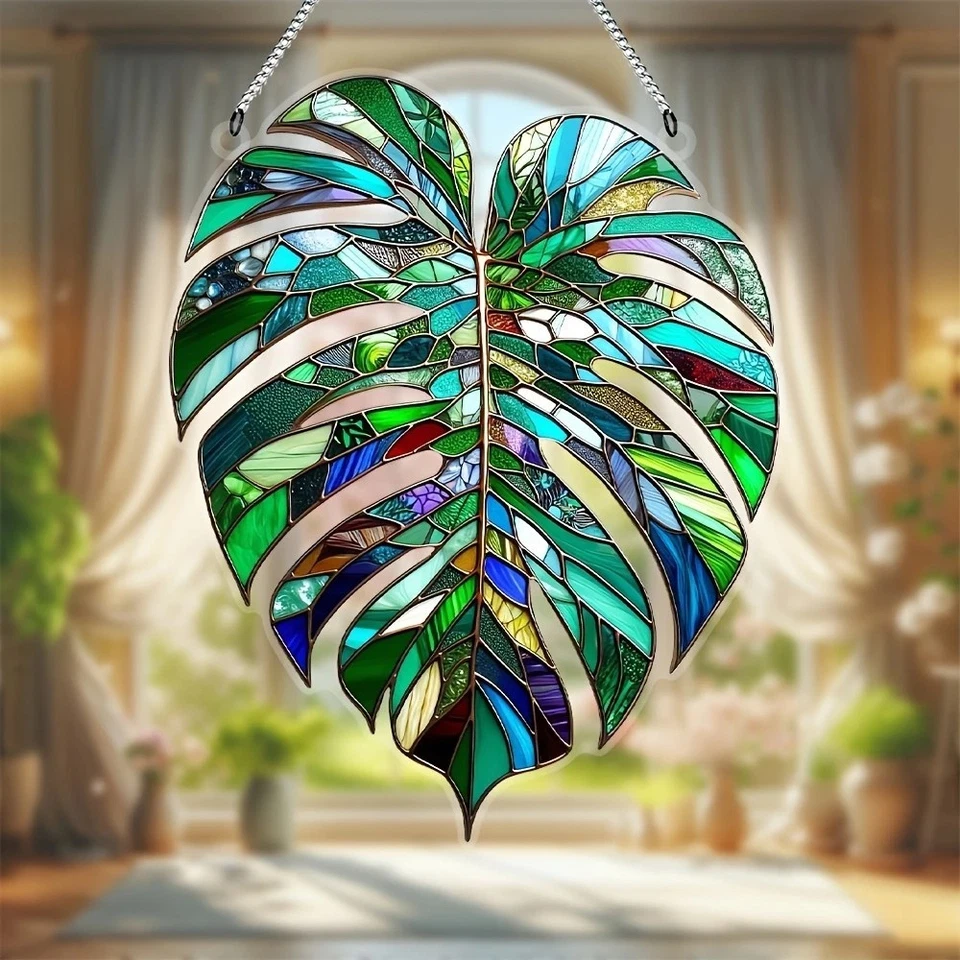 Colgante de ventana de maceta de acrílico de 8 pulgadas para jardín decoración del hogar 1 pieza Foto 3 de 4