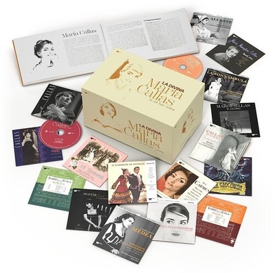 Maria Callas - La Divina: Maria Callas In All Her Roles (BOX SET) [New CD] With
