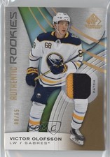 2019 SP Game Used Gold Spectrum Premium Materials 8/65 Victor Olofsson #160 f0l