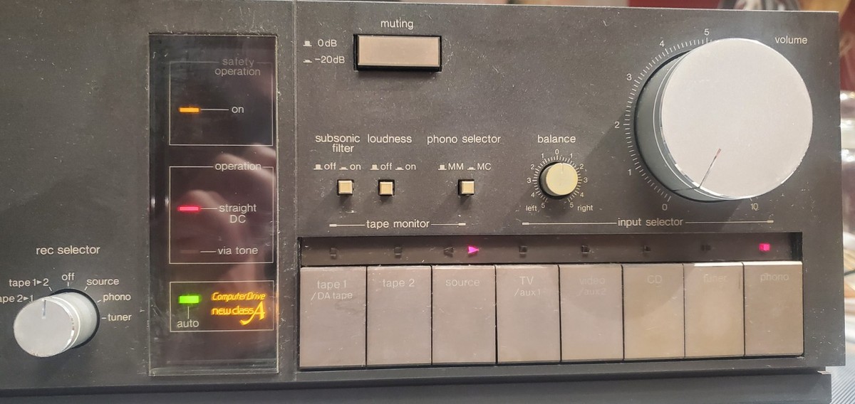 Vintage Technics SU V6X Stereo Integrated Amplifier | eBay