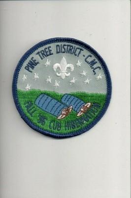 1996 Pine Tree District CMC Fall Cub Hibernation patch