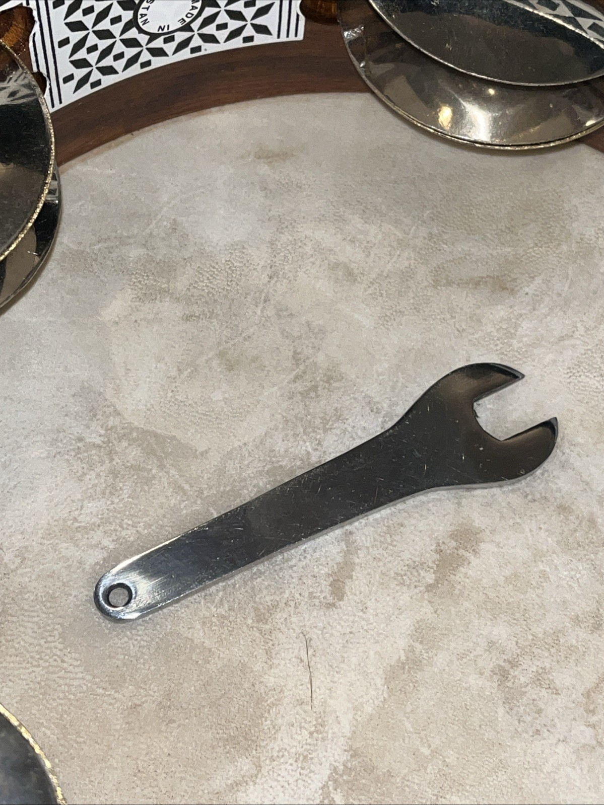 Shayni Trade Corp EnSoul Music Mid-East Tunable Tambourine Riq 8.5"