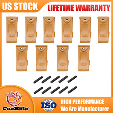 X156S Short Bucket Teeth + 156LPN Long Pins (10Pack) for Hensley Style X156 New