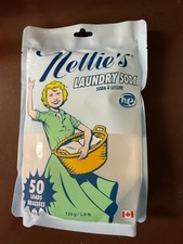 Nellie's All Natural Laundry Soda 50 Loads 1.6 lbs Brand New