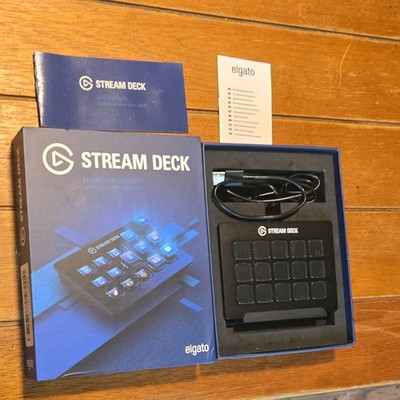 Elgato Stream Deck - Live Content Creation Controller with 15 Customizable LCD K