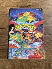 Battletoads in Battlemaniacs (Super Nintendo SNES) Original Instruction Manual