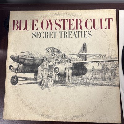 Blue Oyster Cult - Secret Treaties LP Columbia 1974 1st Press