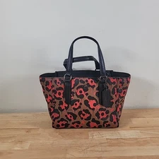 Coach X Baseman Limited Edition Wild Beast Ocelot Animal Prairie Mini Crosby Nwt