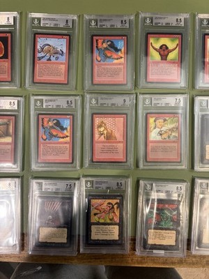 Mtg - 1x Arabian Nights Complete Set -Magic the Gathering (All High BGS Grades!)