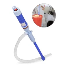 Electric Fuel Transfer Pump Battery Powered 2.2 GPM Oil Water Liquid Siphon