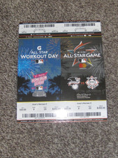 2017 All-Star Game / HR Derby Ticket Strip Marlins Park Aaron Judge Wins Derby