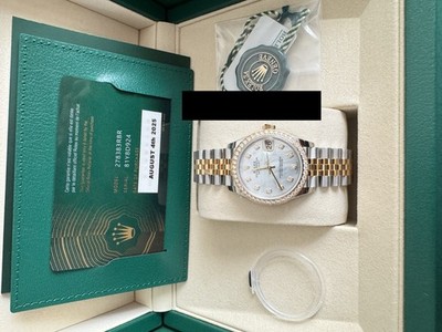 Rolex Datejust 31 278383RBR 31mm Two-Tone Steel/Yellow Gold Jubilee 2026