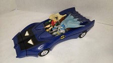 1984 Vintage DC COMICS Super Powers Collection Batmobile with Batman and Robin
