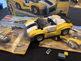 LEGO CREATOR: Fast Car (31046) Incomplete With Manuals