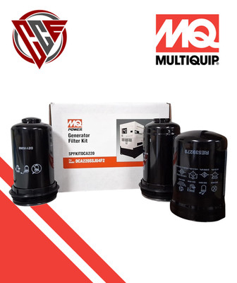 Genuine OEM Mutiquip SPFKITDCA220 Filter Kit  For DCA220SSJU4F2 Generator