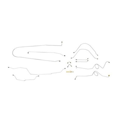 CJ Classic Power Disk Conversion Brake Line Kit 1/2 Ton Longbed Chevrolet C10 66