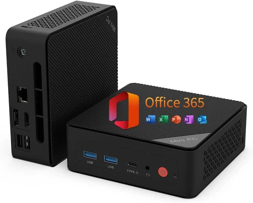 Mini PC, 1 Year Office 365, Intel Pentium Gold 6500Y (Up to 3.4Ghz), 16GB RAM 25
