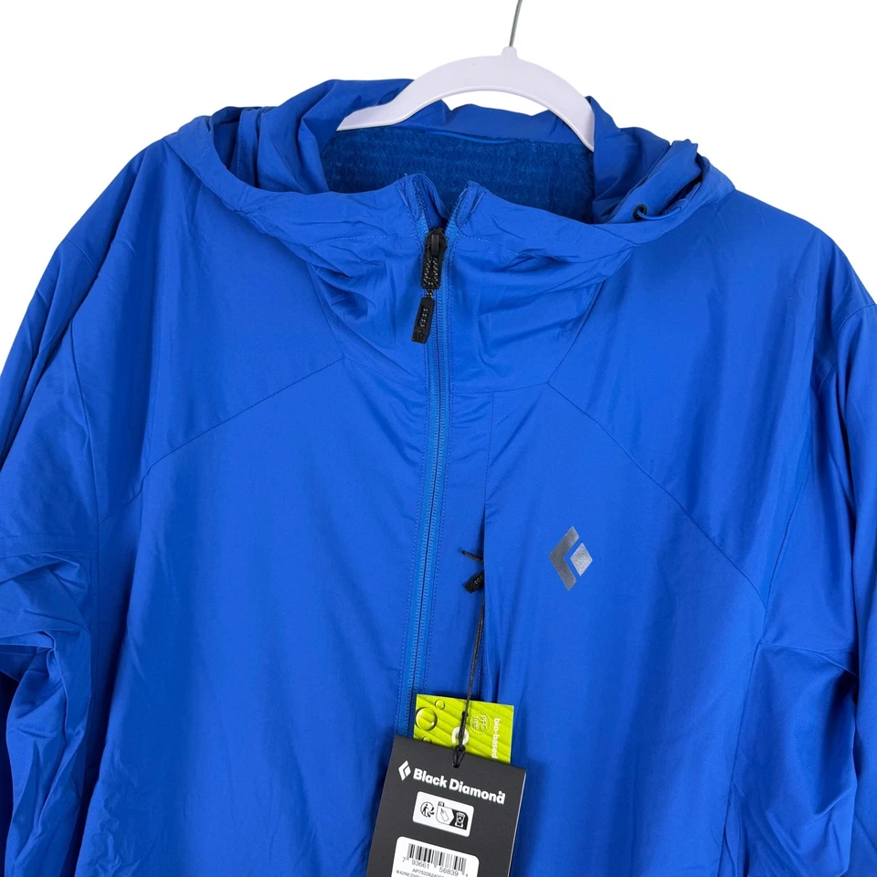 Chaqueta con Capucha Aislada Black Diamond Alpine Start Para Hombre Grande Drifter Azul Nueva con Etiquetas Foto 2 de 4