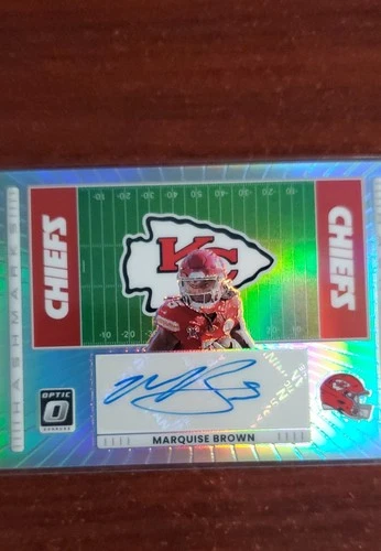 2025 Donruss Optic Marquise Brown Base (RAW)