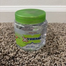 Xtreme Professional Extreme Hold Hair Gel Clear Jar, 35oz