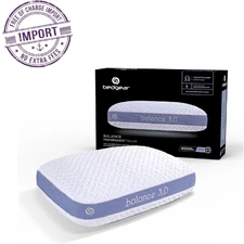 Bedgear Balance Performance Pillow, 3.0 - Moisture Wicking Bed Pillow, High Loft