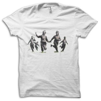 Banksy Riot Coppers Street Art Urban Graphic T-Shirt M5549