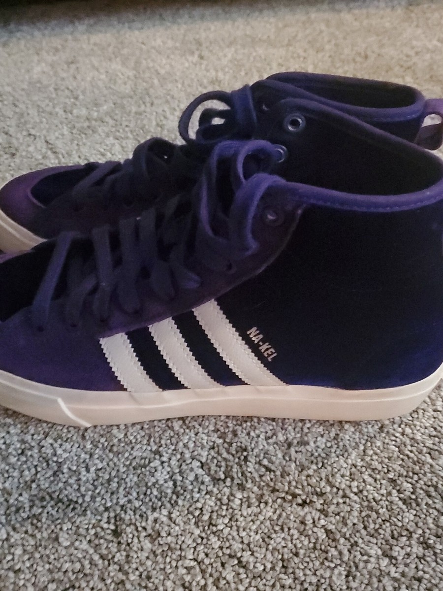 スニーカー ept COURT RAVE 4FT1595 Adidas Mens Matchcourt High RX Size 8 US Purple Velvet Kel