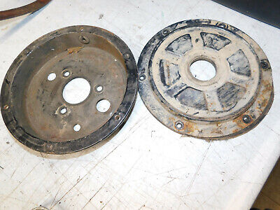 Suzuki LT125 LT 125 Quadrunner 1984 84 rear brake drum hub shoes covers