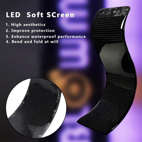 1/2X LKW-spezifisches Teufelsauge LED-Bildschirm Auto Augenlicht LKW dynamisches LED-Licht - Bild 3 von 20