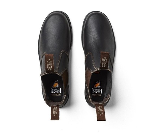 Mongrel K9 K91030 Brown Lifestyle Casual Work Boots, Non Safety, Australian made - Picture 7 of 9
