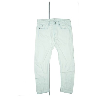 G-Star Type C Kate Boyfrend WMN destroy usedlook Jeans Hose Cropped W28 Weiß TOP
